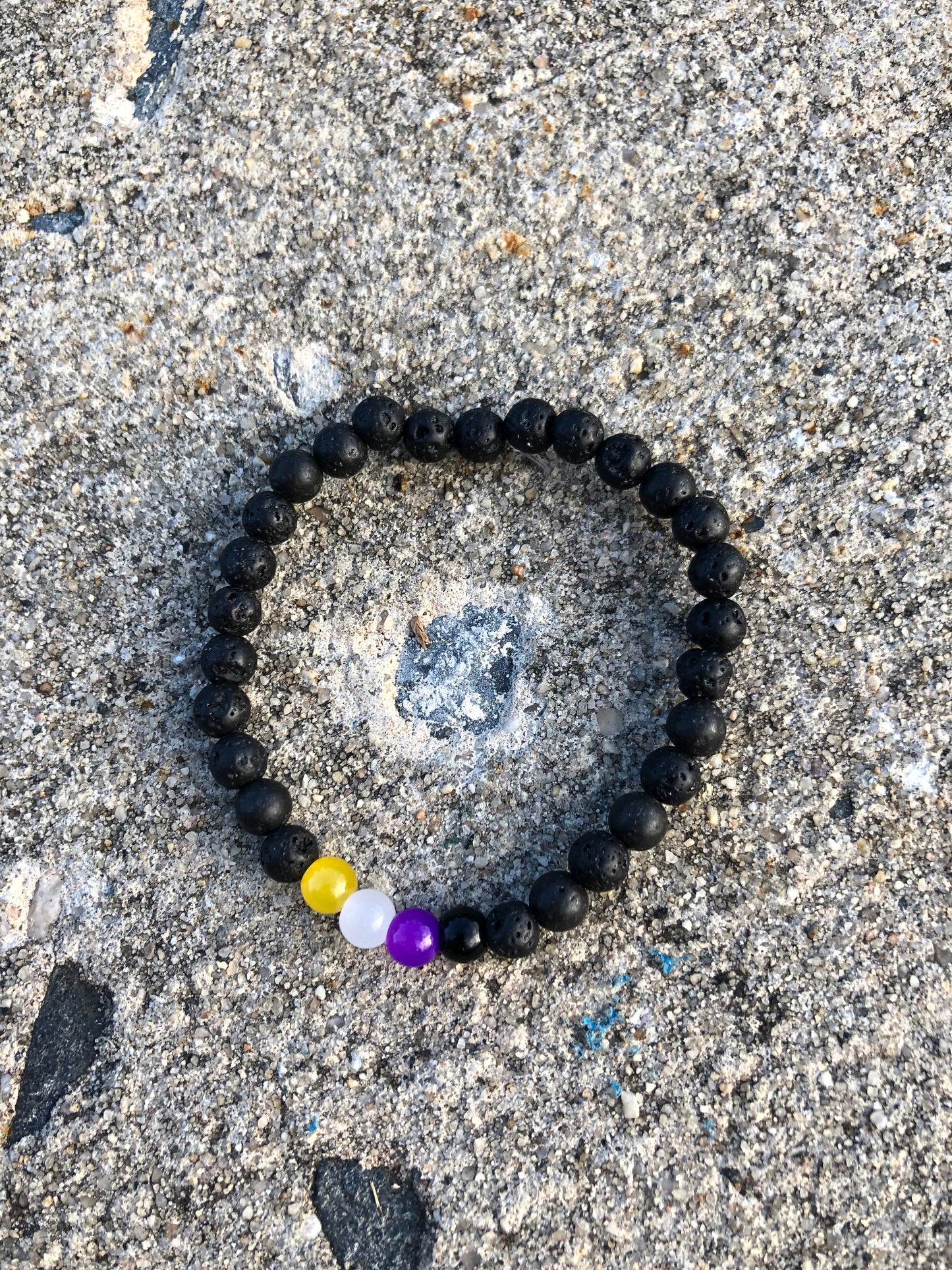 Subtle Pride Non Binary Bracelet