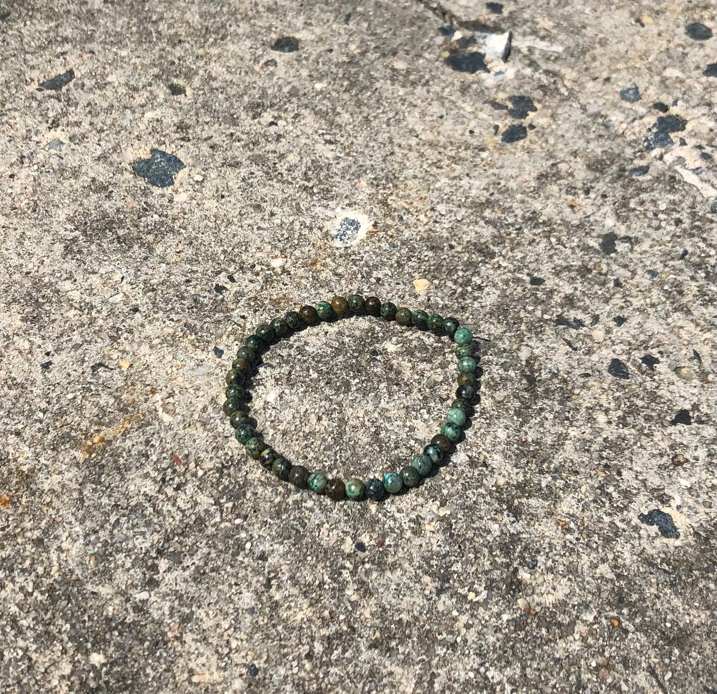 African Turquoise Bracelet
