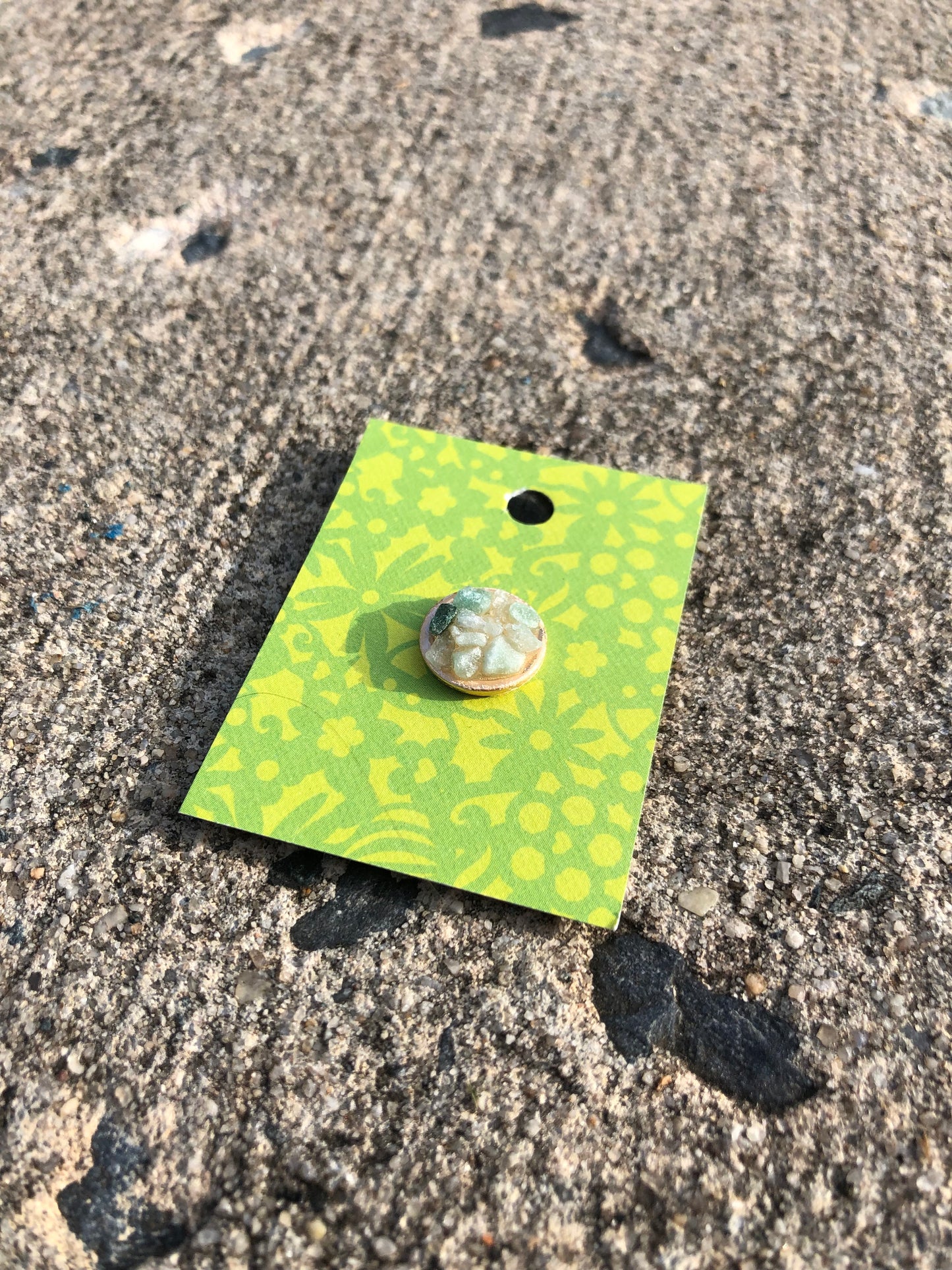 Green Aventurine Hijab Magnets (1 Pack)