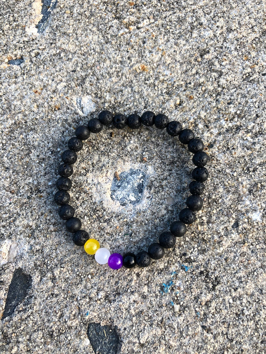 Subtle Pride Non Binary Bracelet