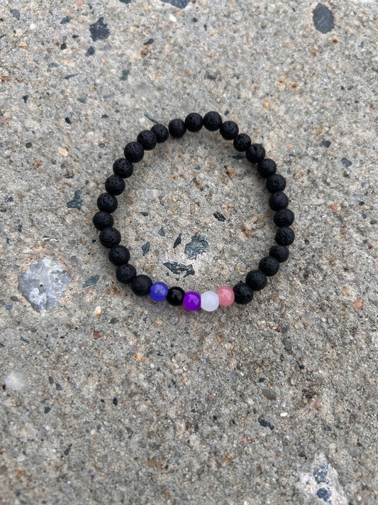 Subtle Pride Genderfluid Bracelet