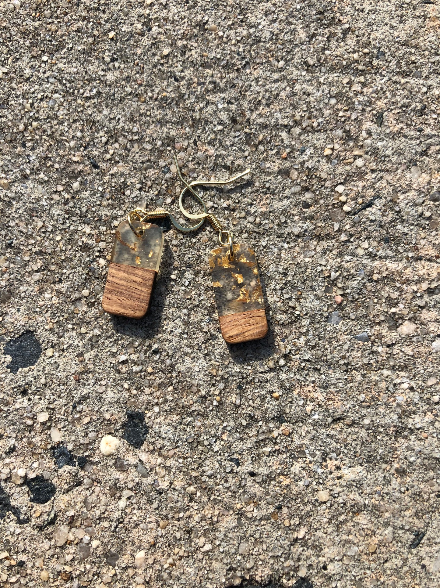 Tiki Earrings (Rectangle)