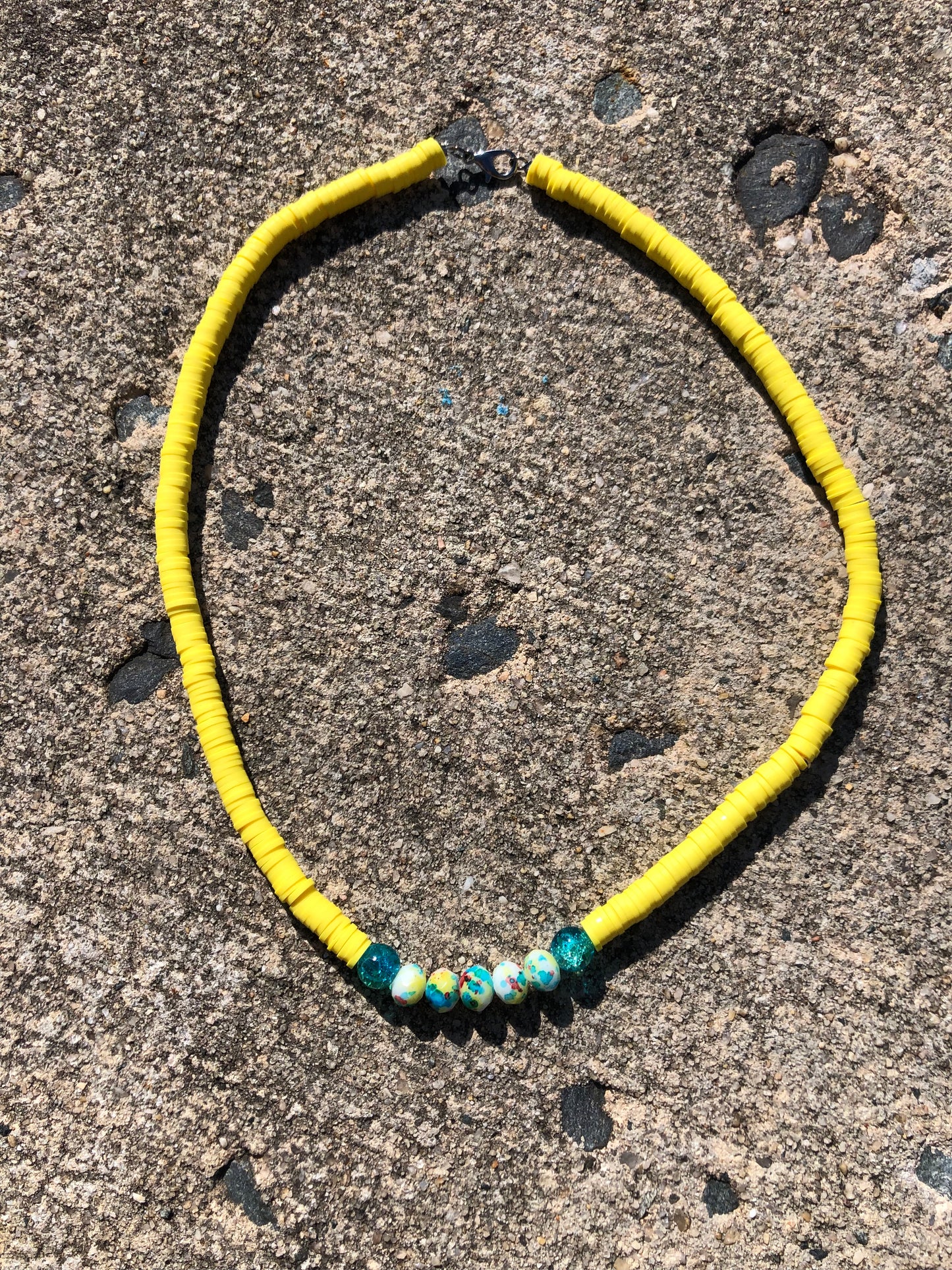 Sunshine Heishi Necklace