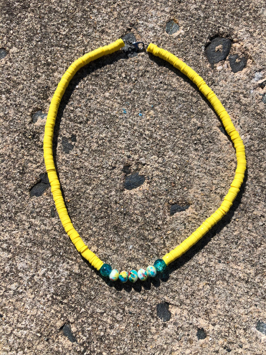 Sunshine Heishi Necklace
