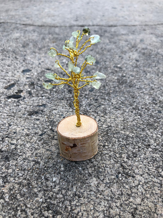 Small Prehnite Tree