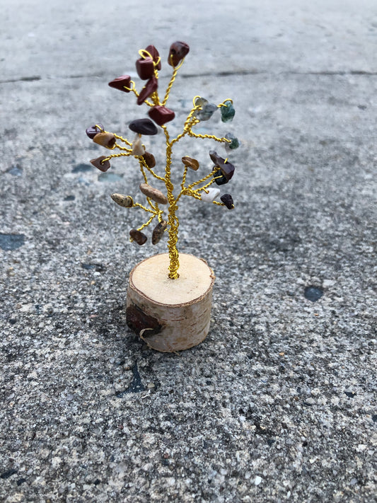 Small Variety Jasper Tree