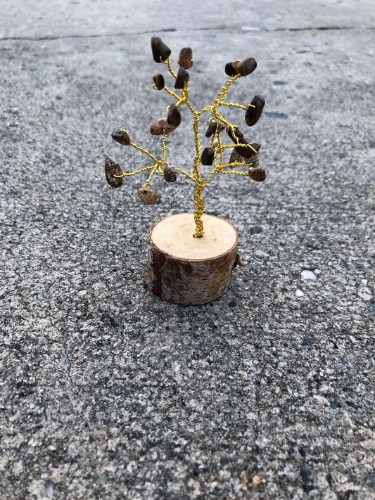 Small Jasper and Tiger’s Eye Tree
