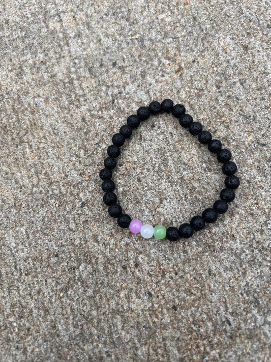 Subtle Pride Genderqueer Bracelet